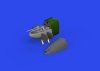 Eduard 672311 Bf 110E nose guns PRINT EDUARD 1/72